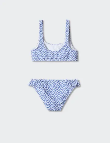 Costum de baie Mango Kids, albastru