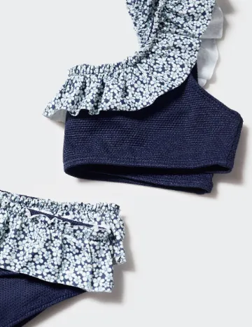 Costum de baie Mango Kids, bleumarin