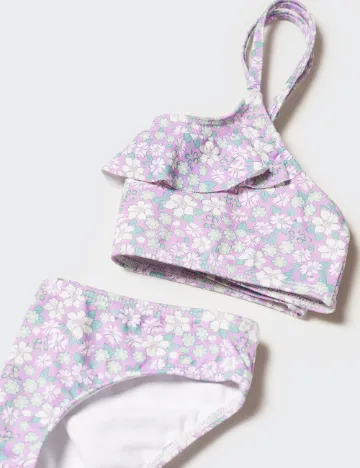 Costum de baie Mango Kids, mov