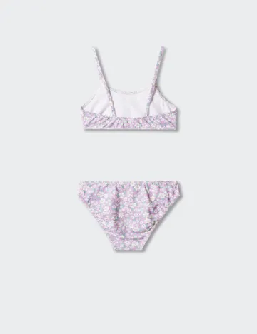 Costum de baie Mango Kids, mov