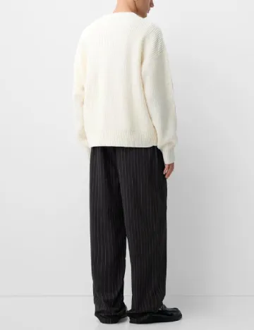 Pantaloni Bershka, gri