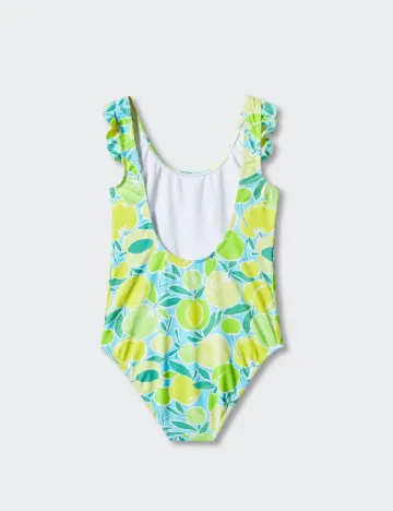 Costum de baie Mango Kids, verde