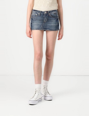 Fusta Urban Outfitters, albastru