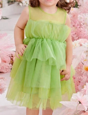 Rochie Shein Kids, verde