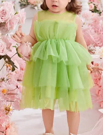 Rochie Shein Kids, verde