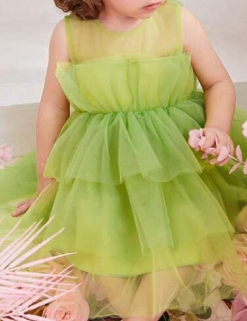 Rochie Shein Kids, verde