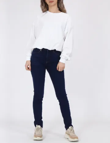 Bluza Stradivarius, alb