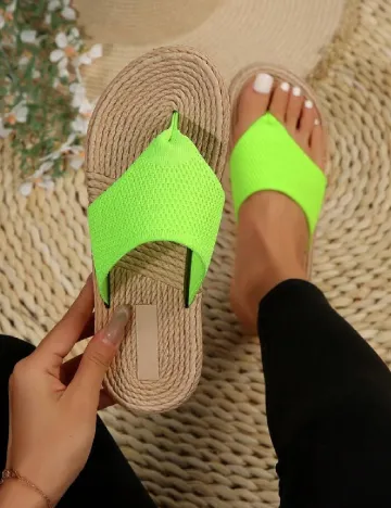 Slapi SHEIN, verde