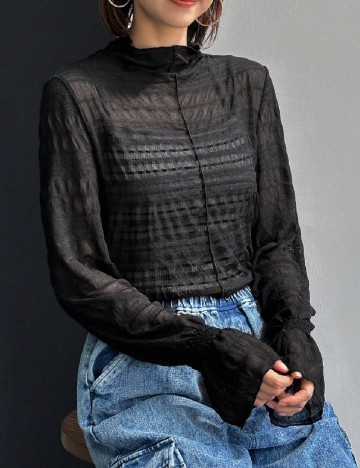 Bluza SHEIN, negru