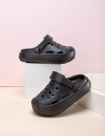 Slapi Shein Kids, negru