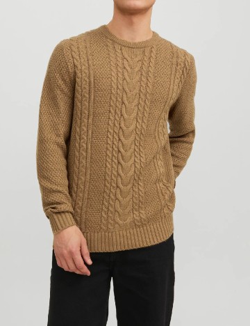 Pulover Jack&Jones, maro