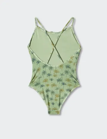 Costum de baie Mango Kids, verde