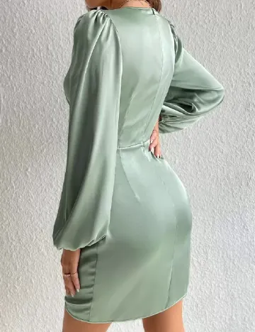 Rochie scurta SHEIN, verde Verde