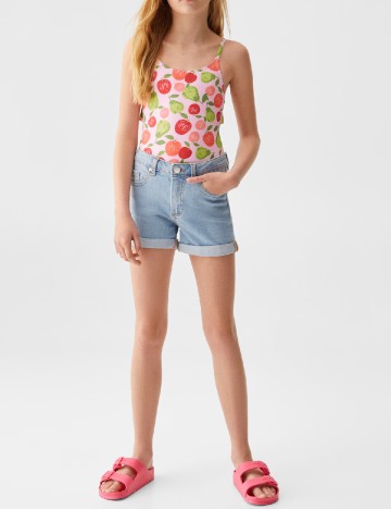 Costum de baie Mango Kids, mix culori