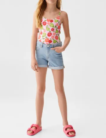 Costum de baie Mango Kids, mix culori