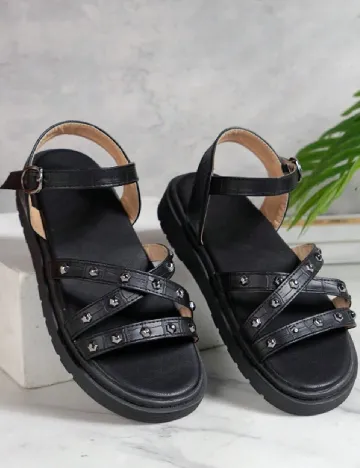 Sandale SHEIN, negru Negru