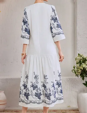 Rochie medie SHEIN, alb