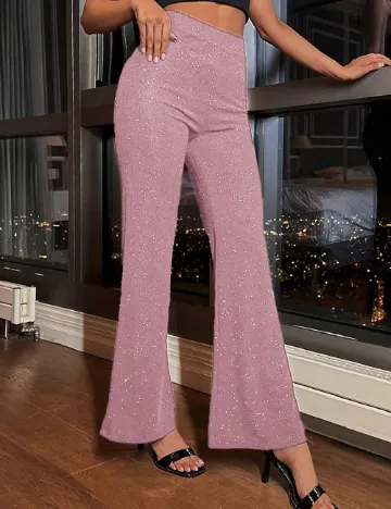 Pantaloni SHEIN, roz