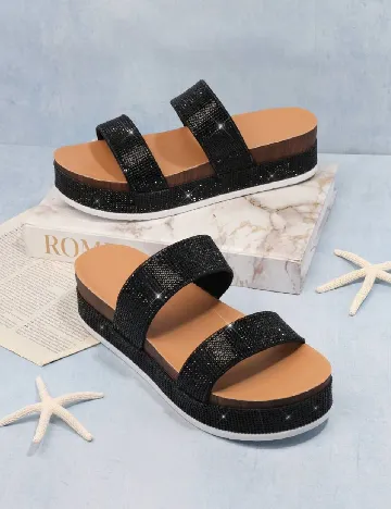 Slapi SHEIN, negru