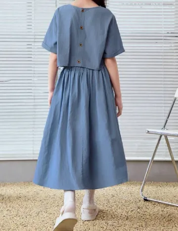 Rochie Shein Kids, albastru