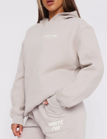 Hanorac Oversize White Fox, bej