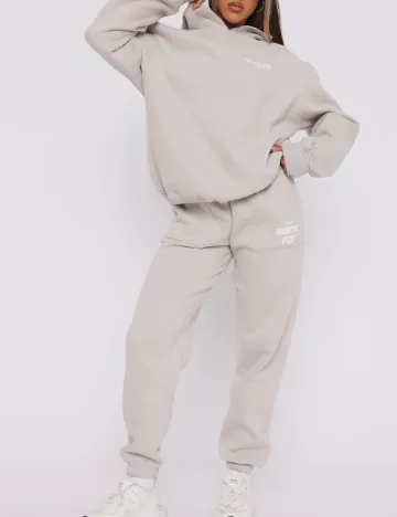 Hanorac Oversize White Fox, bej