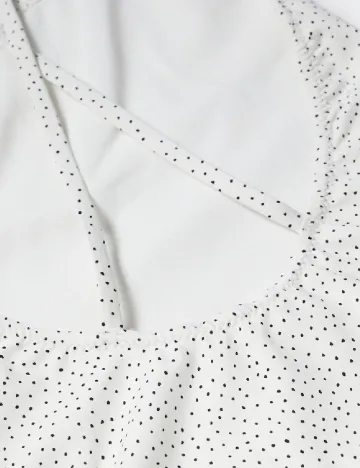 Costum de baie Mango Kids, alb Alb