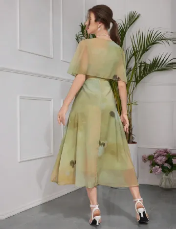 Rochie medie SHEIN, verde Verde