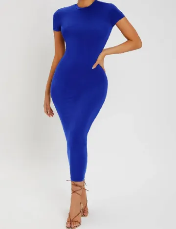 Rochie lunga SHEIN, albastru Albastru