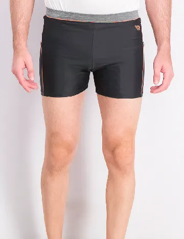 Short de baie Reserved, negru