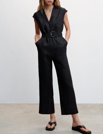 Salopeta Mango, negru