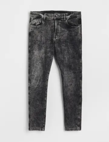 Blugi Reserved, gri/negru