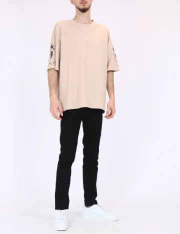 Tricou Reserved, crem