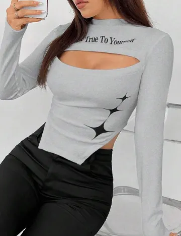 Top SHEIN, gri