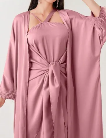 Rochie medie SHEIN, roz
