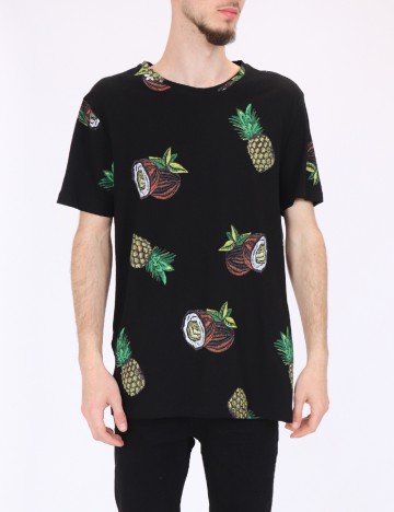 Tricou Reserved, negru