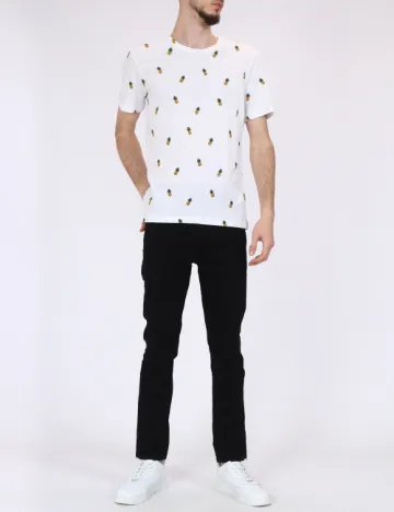 Tricou Reserved, alb