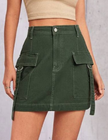 Fusta SHEIN, verde