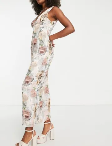 Rochie lunga ASOS, mix culori