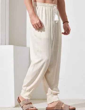 Pantaloni SHEIN, crem