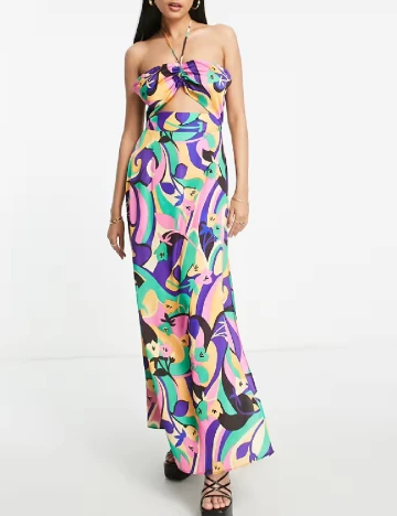 Rochie lunga Top Shop, mix culori Mix culori