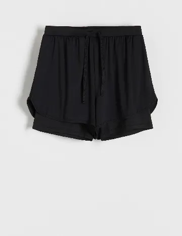 Pantaloni scurti Reserved, negru
