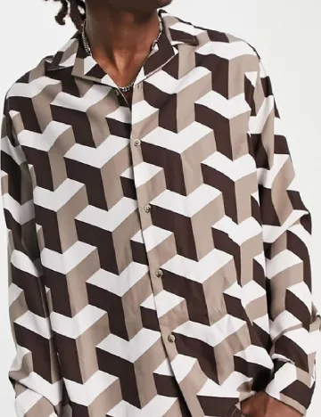 Camasa ASOS, mix culori