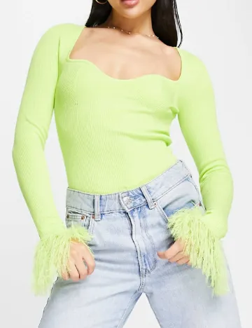 Bluza ASOS, verde