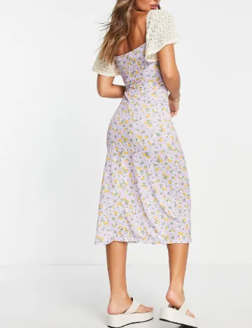 Rochie medie ASOS, mov