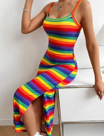 Rochie medie SHEIN, mix culori