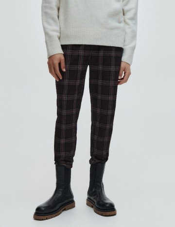 Pantaloni Reserved, maro