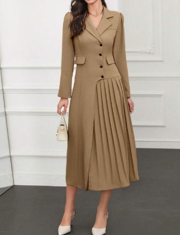 Rochie medie SHEIN, maro