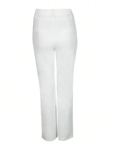 Pantaloni SHEIN, alb