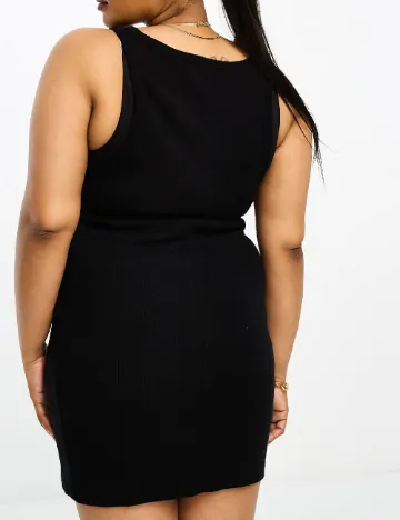 Rochie scurta ASOS Curve, negru